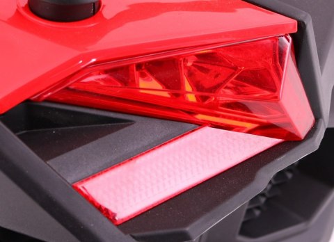 Buggy SuperStar dla dzieci Czerwony + Napęd 4x4 + Pilot + Bagażnik + MP3 LED + Blokada drzwi Buggy SuperStar dla dzieci Czerwony + Napęd 4x4 + Pilot + Bagażnik + MP3 LED + Blokada drzwi