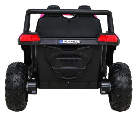 Buggy UTV 2000M Racing Auto na akumulator Różowy + MP3 Dźwięki Światła + Pilot + Wolny Start Buggy UTV 2000M Racing Auto na akumulator Różowy + MP3 Dźwięki Światła + Pilot + Wolny Start