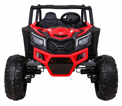 Buggy UTV-MX na akumulator dla dzieci Czerwony + Napęd 4x4 + Pilot + Audio LED + Schowek + EVA + Wolny Start Buggy UTV-MX na akumulator dla dzieci Czerwony + Napęd 4x4 + Pilot + Audio LED + Schowek + EVA + Wolny Start