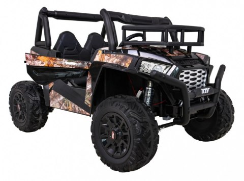 Buggy UTV Terenówka dla dzieci Czarny + Pilot + Bagażnik + Wolny Start + EVA + MP3 LED Buggy UTV Terenówka dla dzieci Czarny + Pilot + Bagażnik + Wolny Start + EVA + MP3 LED