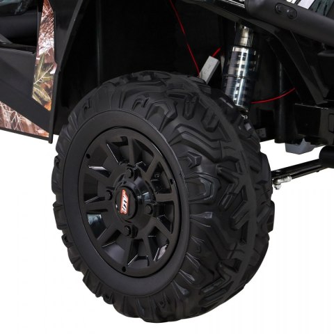 Buggy UTV Terenówka dla dzieci Czarny + Pilot + Bagażnik + Wolny Start + EVA + MP3 LED Buggy UTV Terenówka dla dzieci Czarny + Pilot + Bagażnik + Wolny Start + EVA + MP3 LED