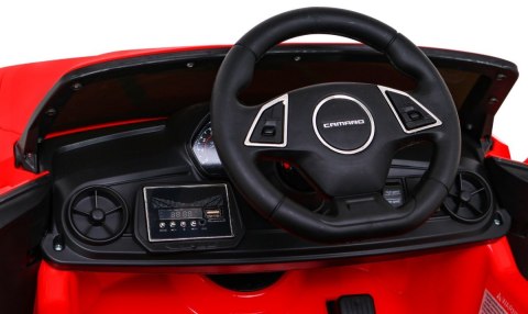 Chevrolet Camaro 2SS na akumulator Czerwony + Pilot + Koła EVA + Wolny Start + Dźwięki Światła Chevrolet Camaro 2SS na akumulator Czerwony + Pilot + Koła EVA + Wolny Start + Dźwięki Światła