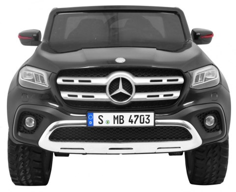 Mercedes Benz X-Class dla dzieci Czarny + Pilot + Napęd 4x4 + MP4 + Bagażnik + LED + EVA Mercedes Benz X-Class dla dzieci Czarny + Pilot + Napęd 4x4 + MP4 + Bagażnik + LED + EVA