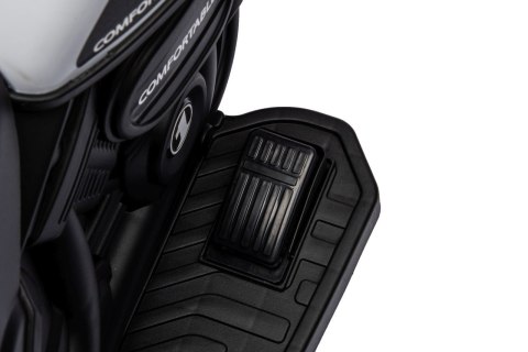 Motorek Chopper FASTER na akumulator dla dzieci Biały + Radio FM + Panel audio + LED Motorek Chopper FASTER na akumulator dla dzieci Biały + Radio FM + Panel audio + LED