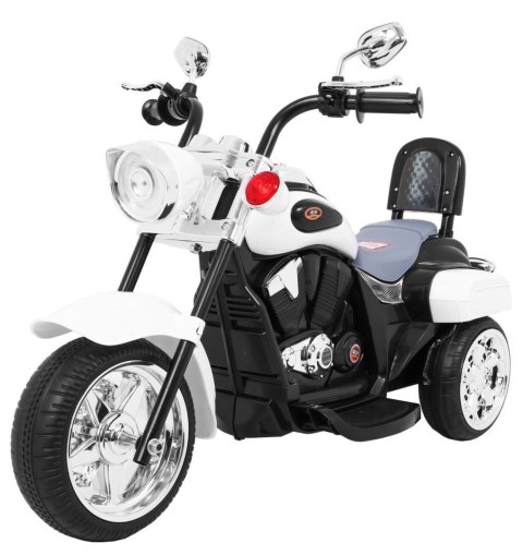 Motorek Chopper NightBike Biały Motorek Chopper NightBike Biały