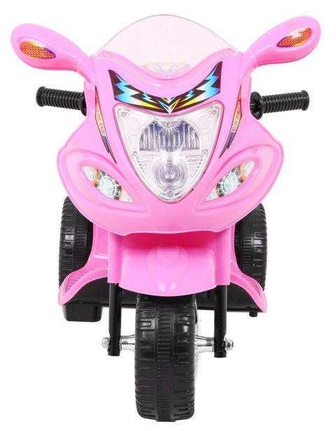 Motorek Trójkołowy BJX-088 elektryczny dla najmłodszych Różowy + Dźwięki + Światła Motorek Trójkołowy BJX-088 elektryczny dla najmłodszych Różowy + Dźwięki + Światła