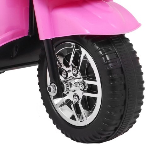 Motorek Trójkołowy BJX-088 elektryczny dla najmłodszych Różowy + Dźwięki + Światła Motorek Trójkołowy BJX-088 elektryczny dla najmłodszych Różowy + Dźwięki + Światła