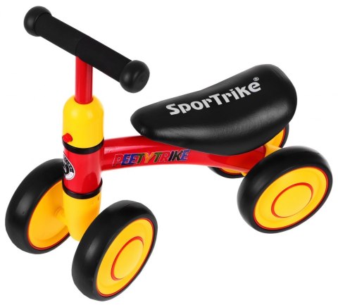Pierwszy Rowerek biegowy PettyTrike dla dzieci Zielony 4-kołowy Jeździk SporTrike Pierwszy Rowerek biegowy PettyTrike dla dzieci Zielony 4-kołowy Jeździk SporTrike