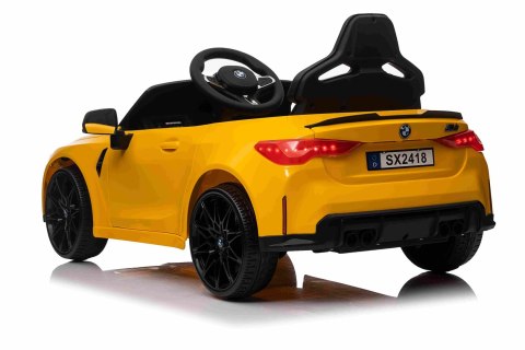 Pojazd BMW M4 Żółty Pojazd BMW M4 Żółty