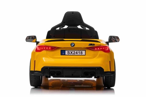 Pojazd BMW M4 Żółty Pojazd BMW M4 Żółty