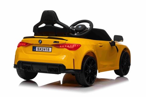 Pojazd BMW M4 Żółty Pojazd BMW M4 Żółty