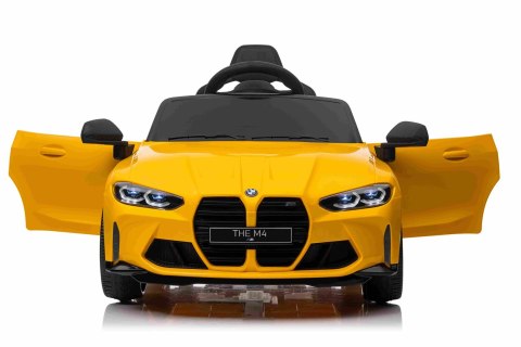 Pojazd BMW M4 Żółty Pojazd BMW M4 Żółty