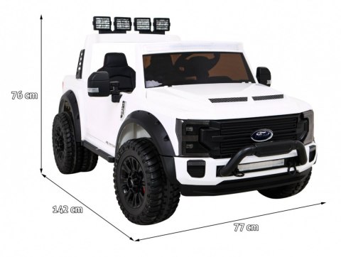 Pojazd Ford Super Duty Biały Pojazd Ford Super Duty Biały