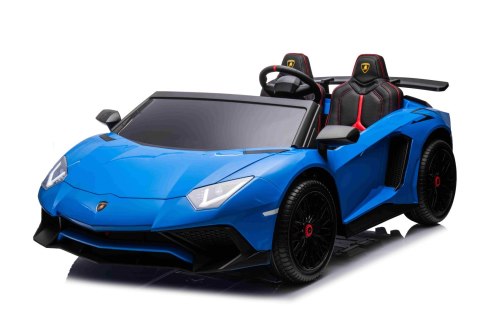 Pojazd Lamborghini Aventador SV Niebieski Pojazd Lamborghini Aventador SV Niebieski