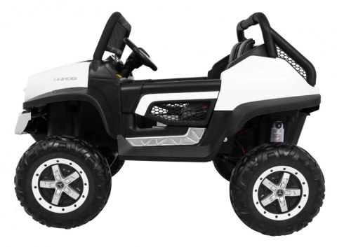 Pojazd Mercedes BENZ UNIMOG Biały Pojazd Mercedes BENZ UNIMOG Biały