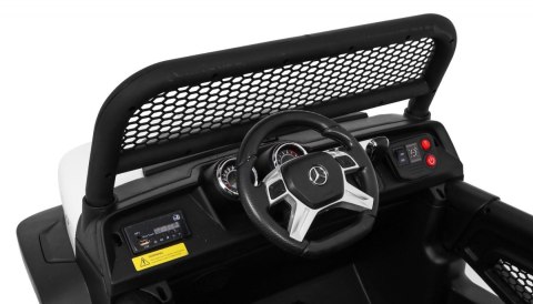 Pojazd Mercedes BENZ UNIMOG Biały Pojazd Mercedes BENZ UNIMOG Biały