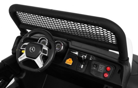Pojazd Mercedes BENZ UNIMOG Biały Pojazd Mercedes BENZ UNIMOG Biały