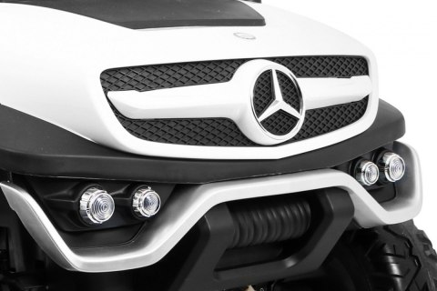 Pojazd Mercedes BENZ UNIMOG Biały Pojazd Mercedes BENZ UNIMOG Biały