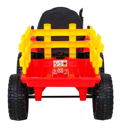 Pojazd Traktor z Przyczepą BLOW Czerwony Pojazd Traktor z Przyczepą BLOW Czerwony