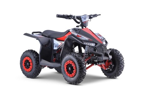 Quad HIPERFECT na akumulator Czerwony 35km/h + Silnik bezszczotkowy 1000W + Koła pompowane + Regulacja siedzenia Quad HIPERFECT na akumulator Czerwony 35km/h + Silnik bezszczotkowy 1000W + Koła pompowane + Regulacja siedzenia