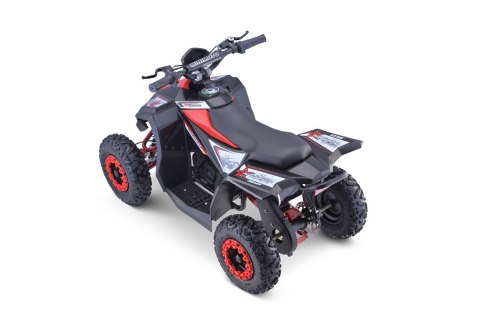 Quad HIPERFECT na akumulator Czerwony 35km/h + Silnik bezszczotkowy 1000W + Koła pompowane + Regulacja siedzenia Quad HIPERFECT na akumulator Czerwony 35km/h + Silnik bezszczotkowy 1000W + Koła pompowane + Regulacja siedzenia