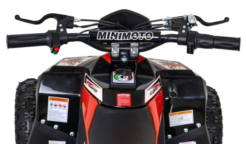 Quad HIPERFECT na akumulator Czerwony 35km/h + Silnik bezszczotkowy 1000W + Koła pompowane + Regulacja siedzenia Quad HIPERFECT na akumulator Czerwony 35km/h + Silnik bezszczotkowy 1000W + Koła pompowane + Regulacja siedzenia