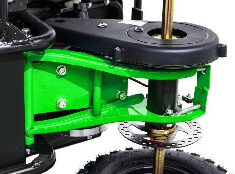 Quad HIPERFECT na akumulator Zielony 35km/h + Silnik bezszczotkowy 1000W + Koła pompowane + Regulacja siedzenia Quad HIPERFECT na akumulator Zielony 35km/h + Silnik bezszczotkowy 1000W + Koła pompowane + Regulacja siedzenia