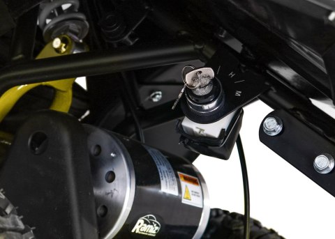 Quad HIPERFECT na akumulator Żółty 35km/h + Silnik bezszczotkowy 1000W + Koła pompowane + Regulacja siedzenia Quad HIPERFECT na akumulator Żółty 35km/h + Silnik bezszczotkowy 1000W + Koła pompowane + Regulacja siedzenia
