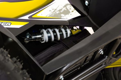 Quad HIPERFECT na akumulator Żółty 35km/h + Silnik bezszczotkowy 1000W + Koła pompowane + Regulacja siedzenia Quad HIPERFECT na akumulator Żółty 35km/h + Silnik bezszczotkowy 1000W + Koła pompowane + Regulacja siedzenia