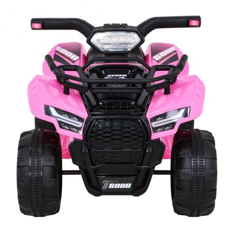 Quad Storm na akumulator dla dzieci Różowy + Silnik 25W + MP3 USB + LED Quad Storm na akumulator dla dzieci Różowy + Silnik 25W + MP3 USB + LED