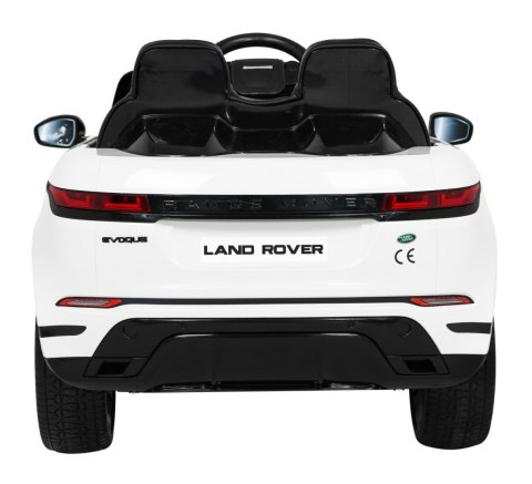 Range Rover Evoque na akumulator dla dzieci Biały + Pilot + Wolny Start + MP3 LED Range Rover Evoque na akumulator dla dzieci Biały + Pilot + Wolny Start + MP3 LED