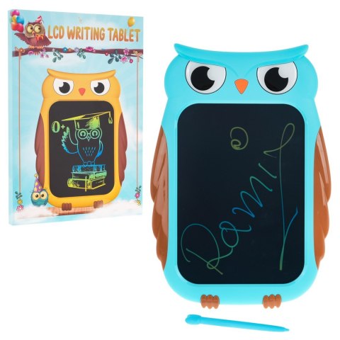 Tablet Sowa do rysowania dla dzieci 3+ Ekran 8,5' + Rysik + Kolorowe rysunki Tablet Sowa do rysowania dla dzieci 3+ Ekran 8,5' + Rysik + Kolorowe rysunki