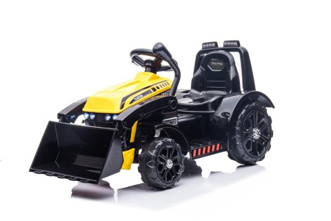 Traktor Spychacz G320 dla najmłodszych dzieci Żółty + Ruchoma łyżka + Melodie + Klakson + Światła LED Traktor Spychacz G320 dla najmłodszych dzieci Żółty + Ruchoma łyżka + Melodie + Klakson + Światła LED