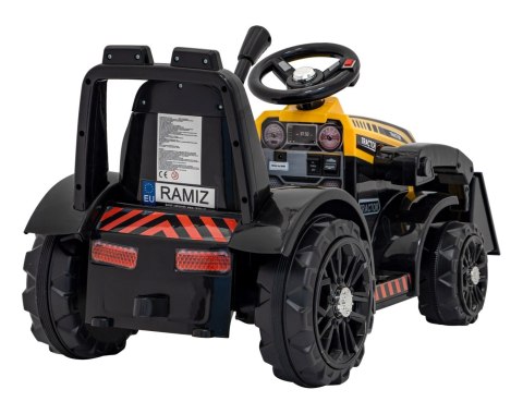 Traktor Spychacz G320 dla najmłodszych dzieci Żółty + Ruchoma łyżka + Melodie + Klakson + Światła LED Traktor Spychacz G320 dla najmłodszych dzieci Żółty + Ruchoma łyżka + Melodie + Klakson + Światła LED