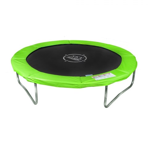 Trampolina ogrodowa SkyRamiz 244cm 8FT dla dzieci Zielony + Akcesoria Trampolina ogrodowa SkyRamiz 244cm 8FT dla dzieci Zielony + Akcesoria