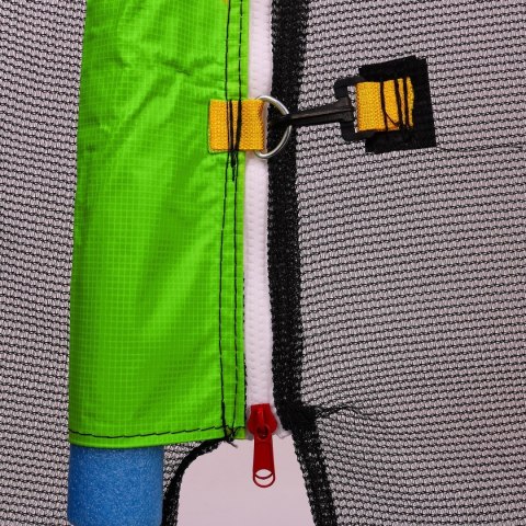 Trampolina ogrodowa SkyRamiz 427cm 14FT dla dzieci Zielony + Akcesoria Trampolina ogrodowa SkyRamiz 427cm 14FT dla dzieci Zielony + Akcesoria