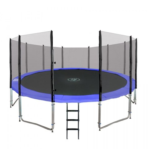 Trampolina ogrodowa SkyRamiz 487cm 16FT dla dzieci Niebieski + Akcesoria Trampolina ogrodowa SkyRamiz 487cm 16FT dla dzieci Niebieski + Akcesoria