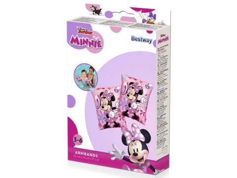Bestway Dmuchane rękawki do pływania Disney Junior Myszka Minnie 91038 Bestway Dmuchane rękawki do pływania Disney Junior Myszka Minnie 91038