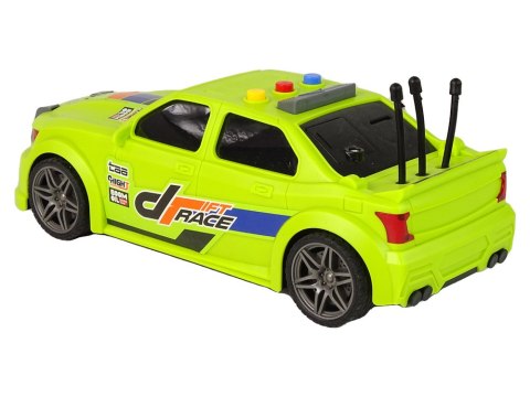 Auto Sportowe Wyścigowe 1:16 Zielony Dźwięk Auto Sportowe Wyścigowe 1:16 Zielony Dźwięk