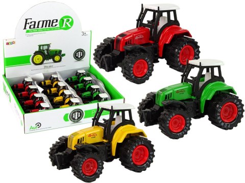 Traktor Ciągnik Resorak Metalowy z Napędem Traktor Ciągnik Resorak Metalowy z Napędem