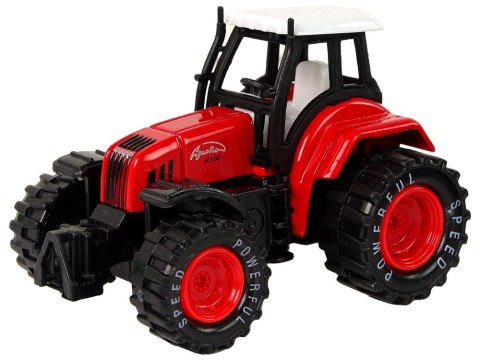 Traktor Ciągnik Resorak Metalowy z Napędem Traktor Ciągnik Resorak Metalowy z Napędem