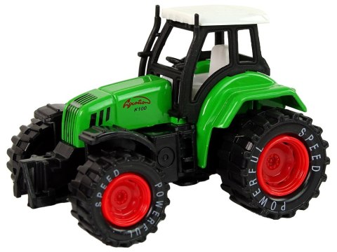 Traktor Ciągnik Resorak Metalowy z Napędem Traktor Ciągnik Resorak Metalowy z Napędem