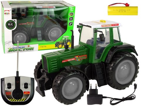 Zielono-Czarny Traktor R/C Zdalnie Sterowany 38 cm Zielono-Czarny Traktor R/C Zdalnie Sterowany 38 cm